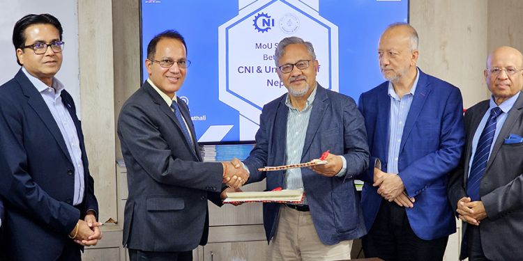 शिक्षा–उद्योग जोड्न परिसंघ र नेपाल विश्वविद्यालयबीच समझदारी