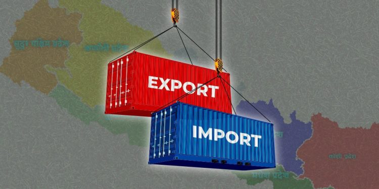 बढ्दो व्यापार घाटा, मुलुक आयातमै निर्भर
