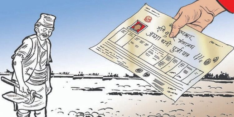 भूमिहीनलाई एक पटकका लागि जग्गा दिइने