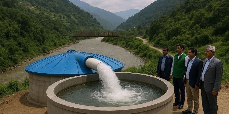 काठमाण्डौमा दैनिक आठ करोड लिटर पानी वितरण सुरु